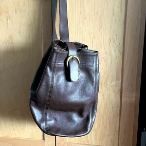 Small vintage coach backpack